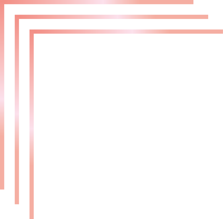 Rose Gold Square Frame